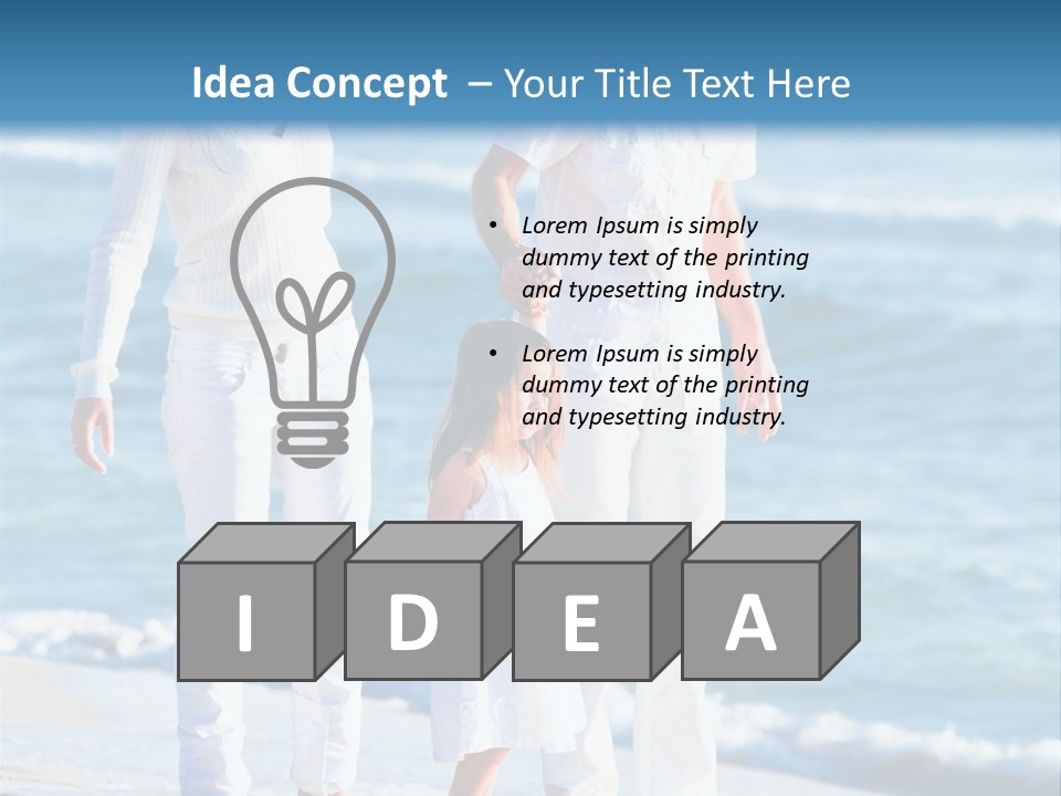 White Fun Portrait PowerPoint Template