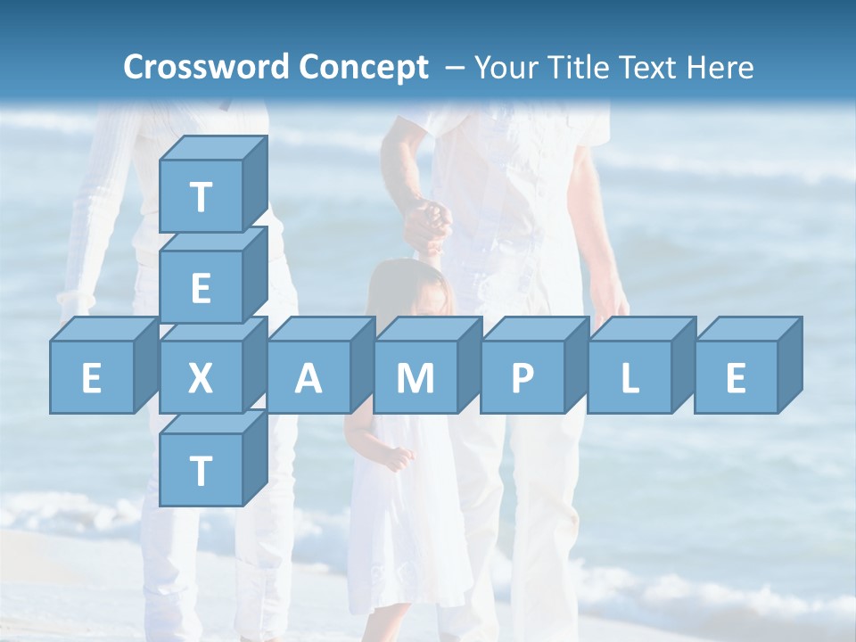 White Fun Portrait PowerPoint Template