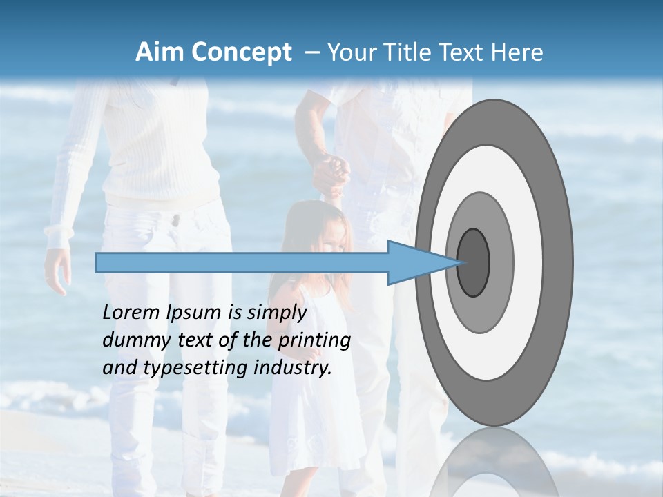 White Fun Portrait PowerPoint Template