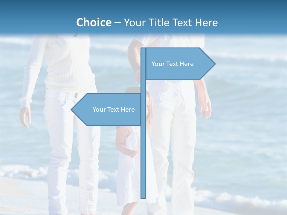 White Fun Portrait PowerPoint Template