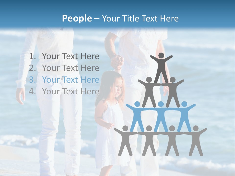 White Fun Portrait PowerPoint Template