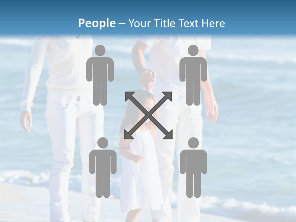 White Fun Portrait PowerPoint Template