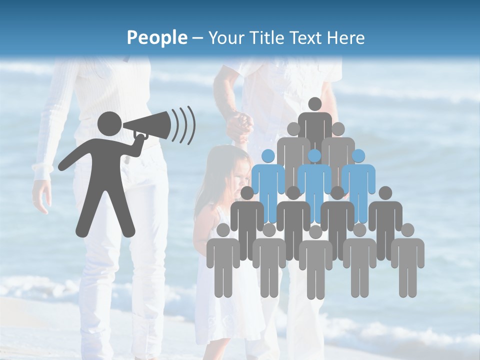 White Fun Portrait PowerPoint Template