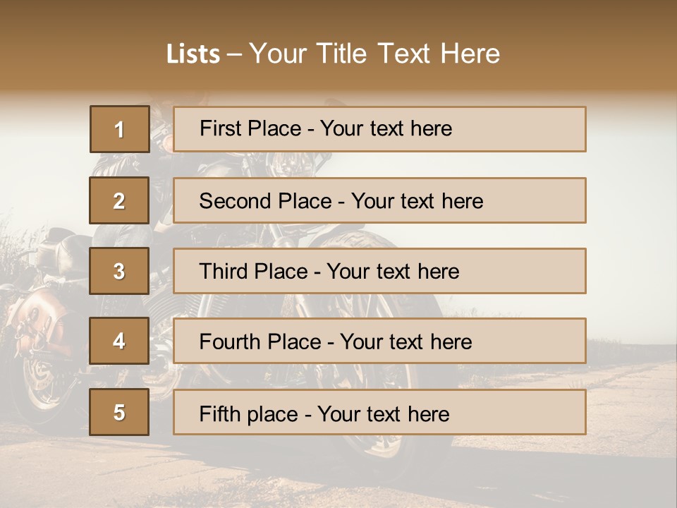Close Table Symbol PowerPoint Template