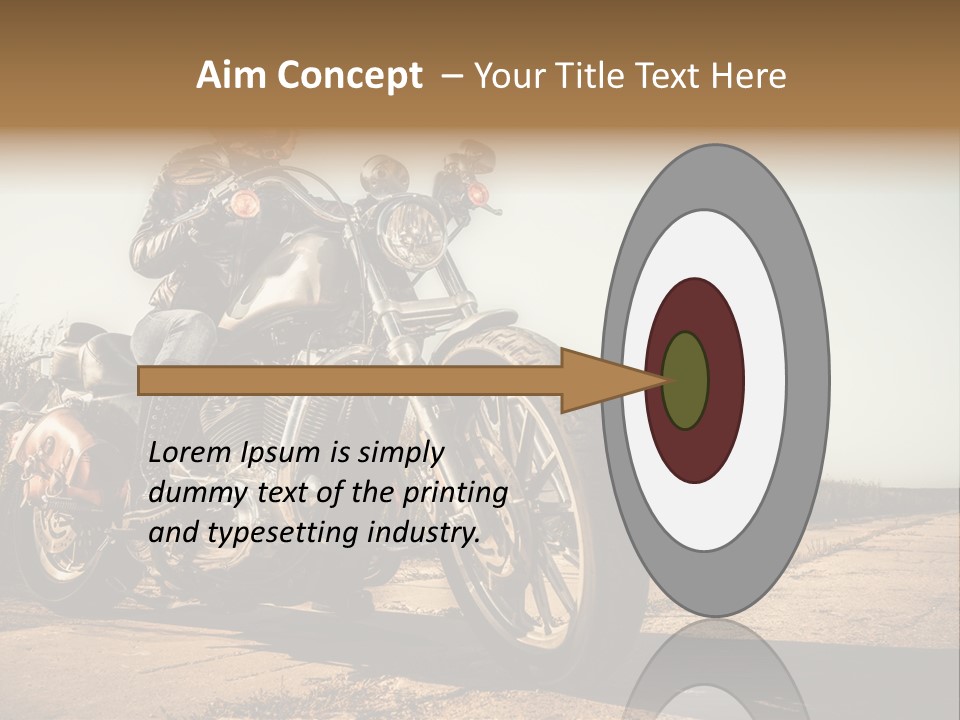 Close Table Symbol PowerPoint Template
