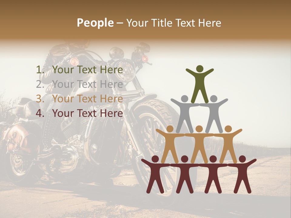 Close Table Symbol PowerPoint Template