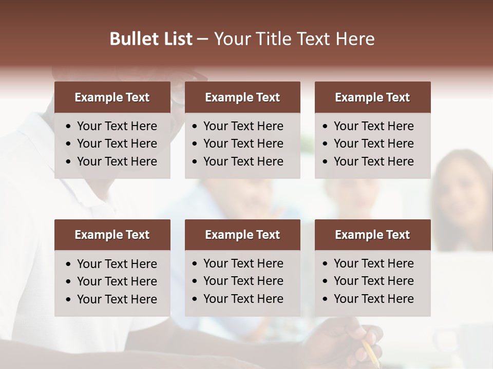 Casual Glance Female PowerPoint Template