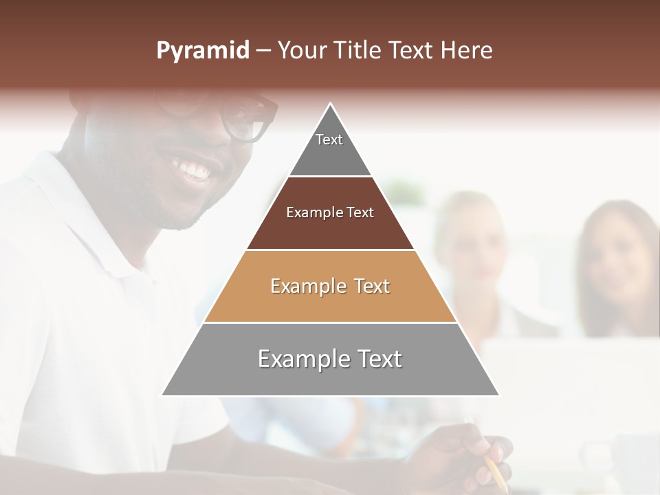 Casual Glance Female PowerPoint Template