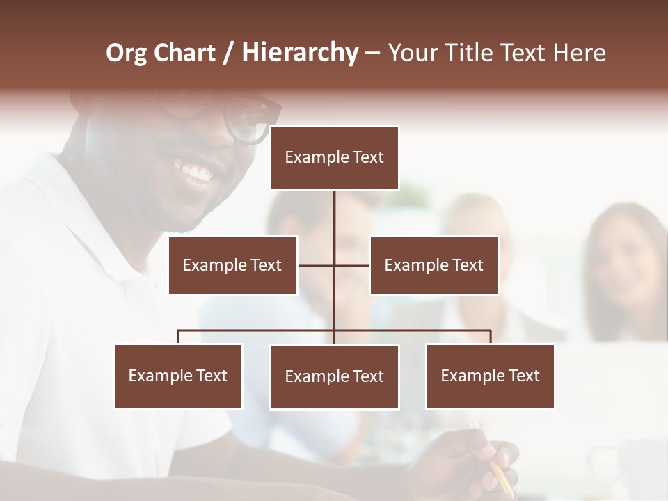 Casual Glance Female PowerPoint Template