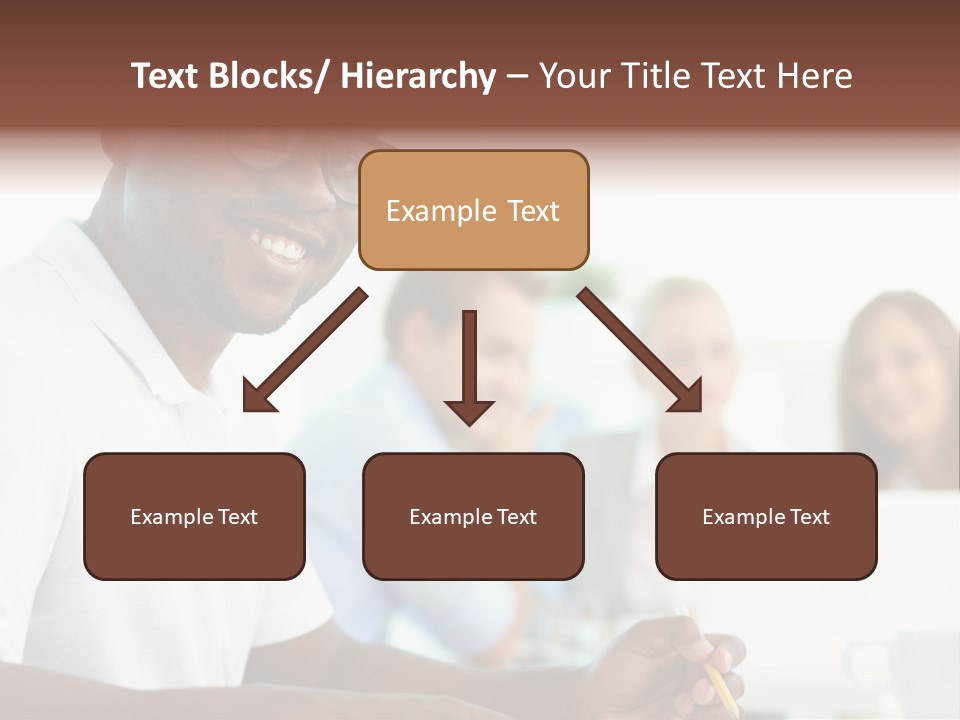 Casual Glance Female PowerPoint Template