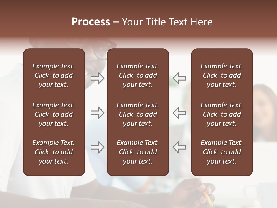 Casual Glance Female PowerPoint Template