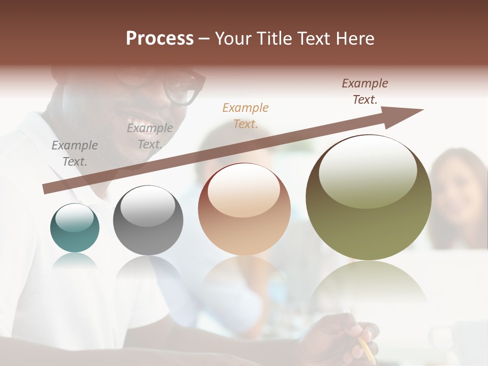 Casual Glance Female PowerPoint Template