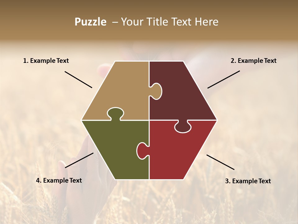Harvesting Crop Harvest PowerPoint Template