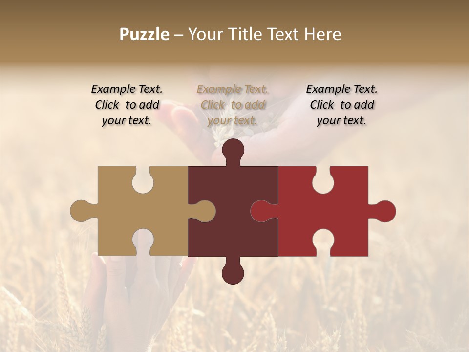 Harvesting Crop Harvest PowerPoint Template