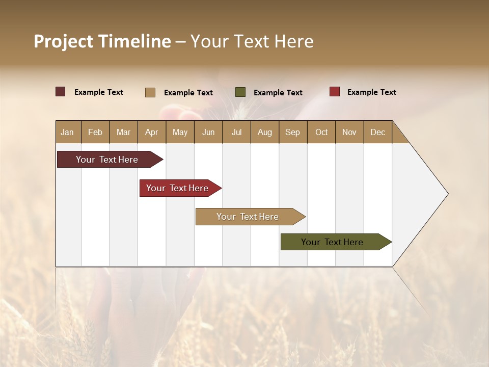 Harvesting Crop Harvest PowerPoint Template