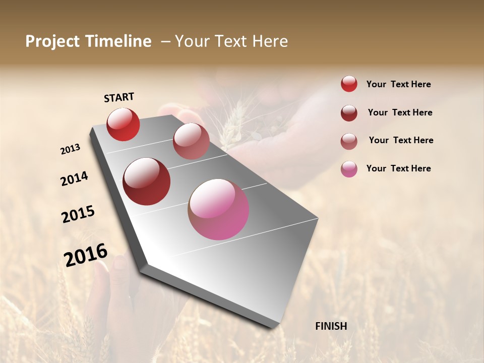 Harvesting Crop Harvest PowerPoint Template