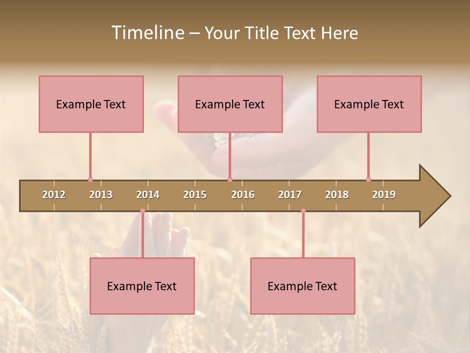 Harvesting Crop Harvest PowerPoint Template