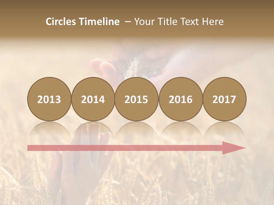 Harvesting Crop Harvest PowerPoint Template