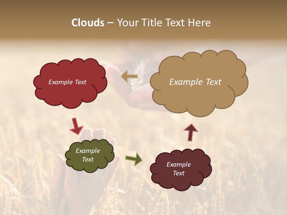 Harvesting Crop Harvest PowerPoint Template