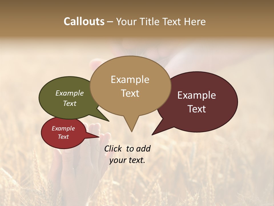 Harvesting Crop Harvest PowerPoint Template