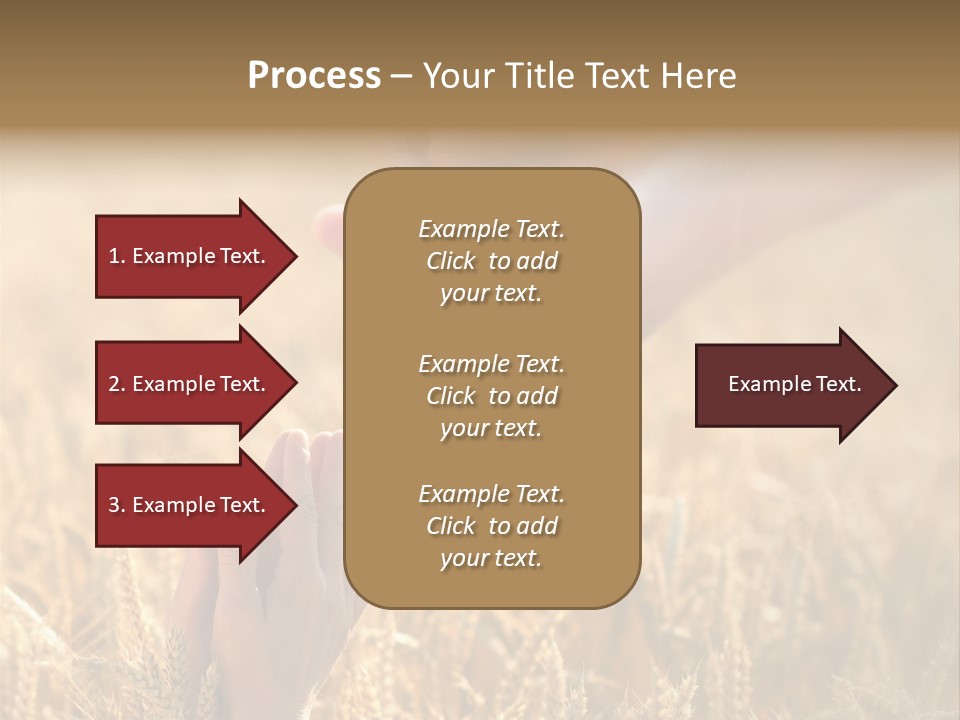 Harvesting Crop Harvest PowerPoint Template