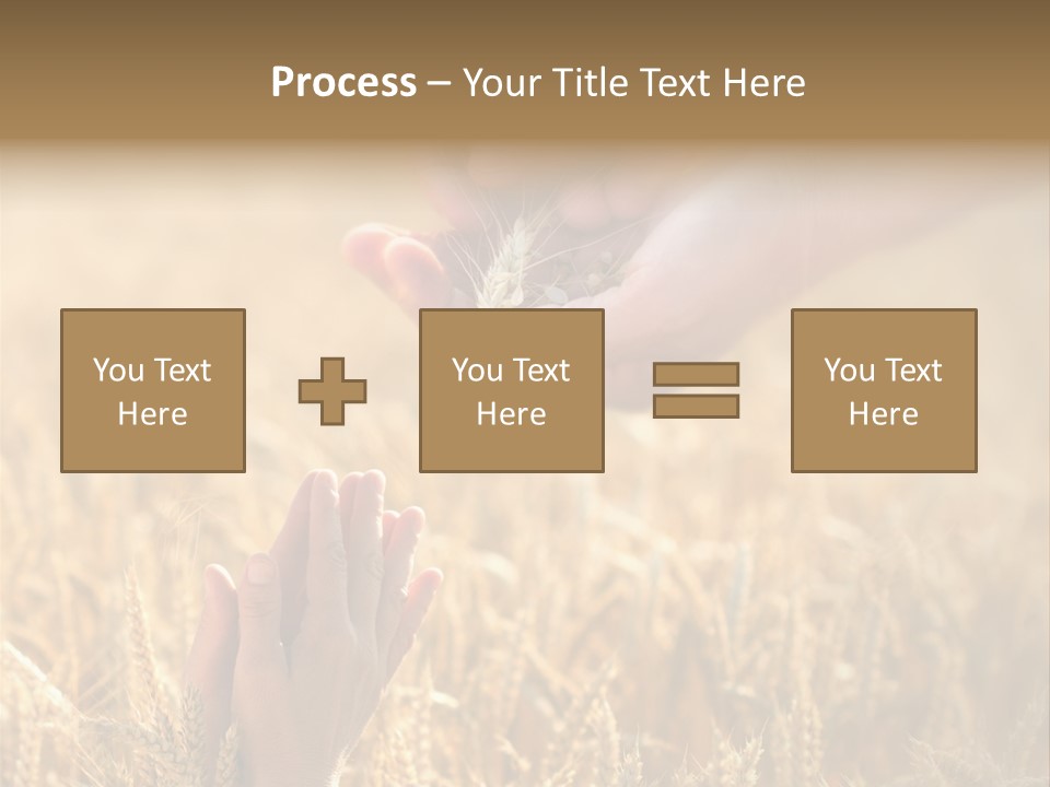 Harvesting Crop Harvest PowerPoint Template