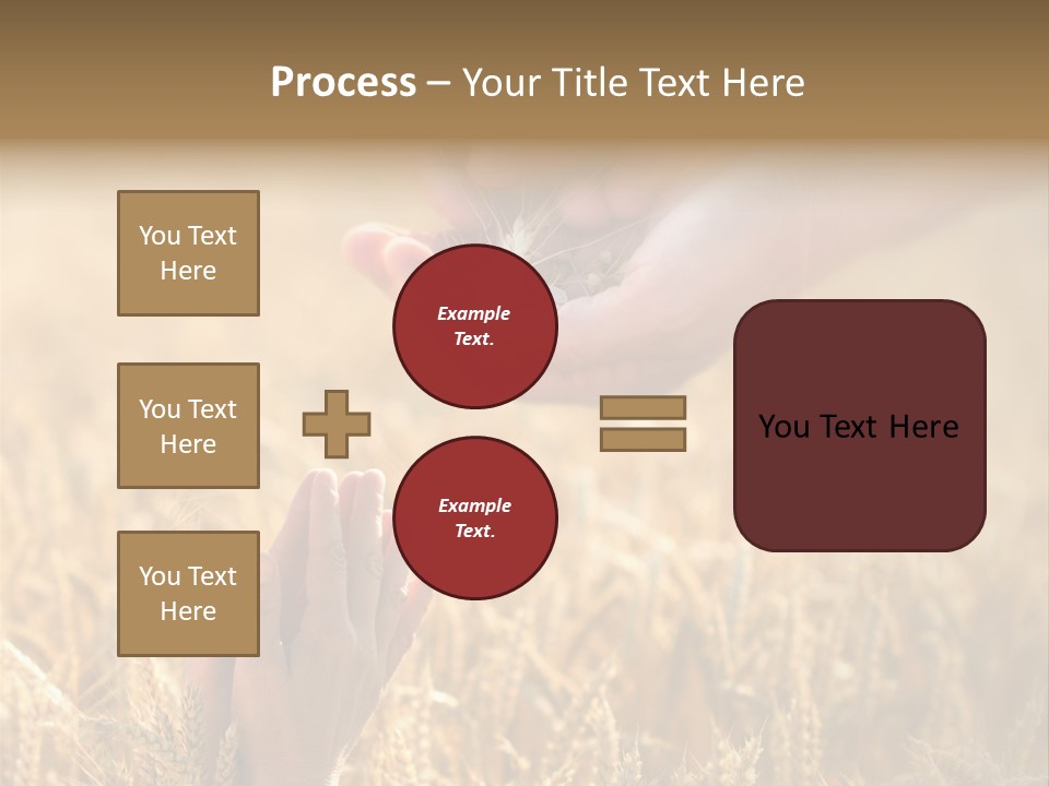 Harvesting Crop Harvest PowerPoint Template