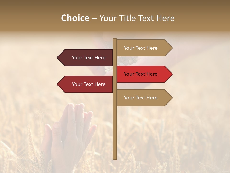 Harvesting Crop Harvest PowerPoint Template