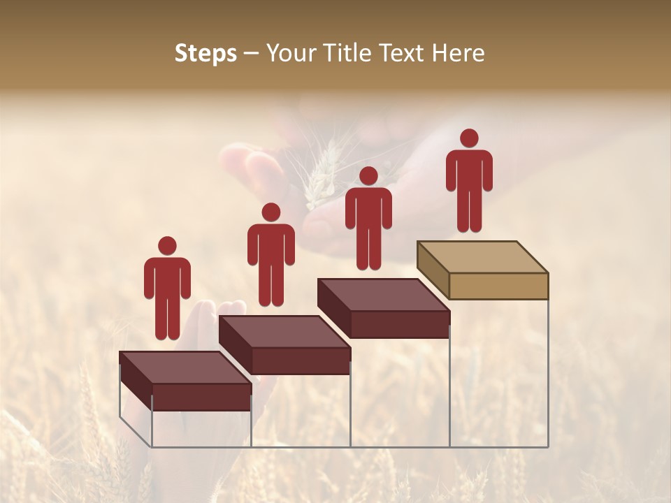 Harvesting Crop Harvest PowerPoint Template