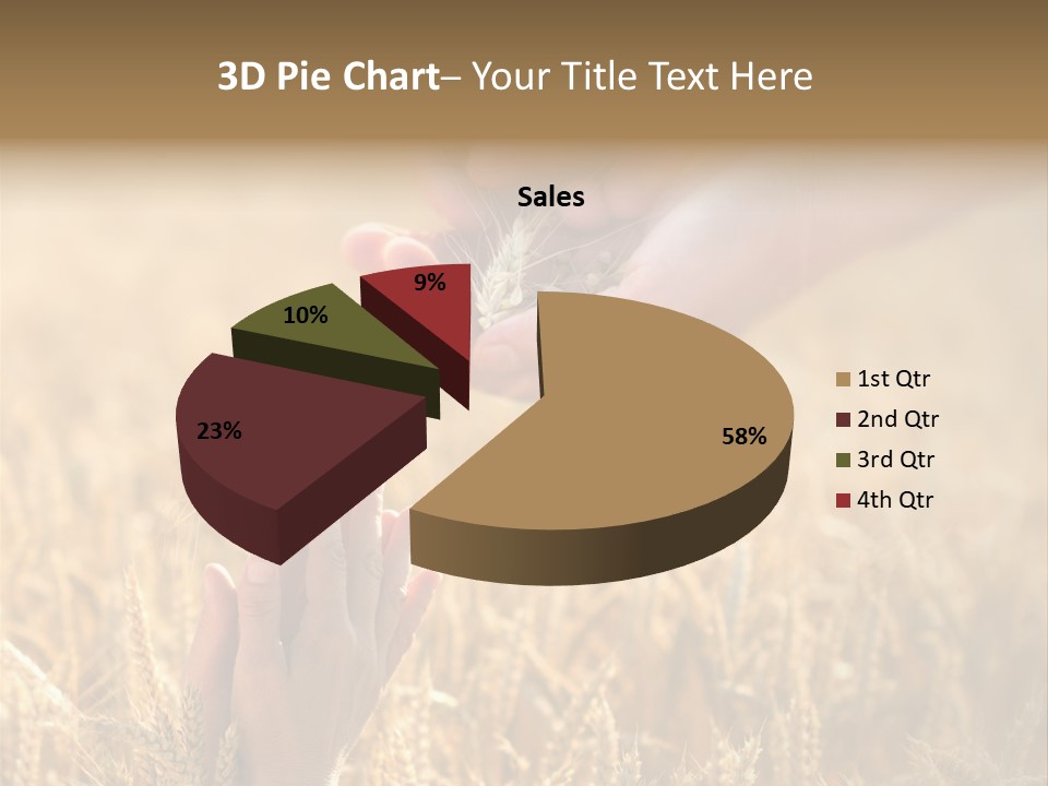 Harvesting Crop Harvest PowerPoint Template