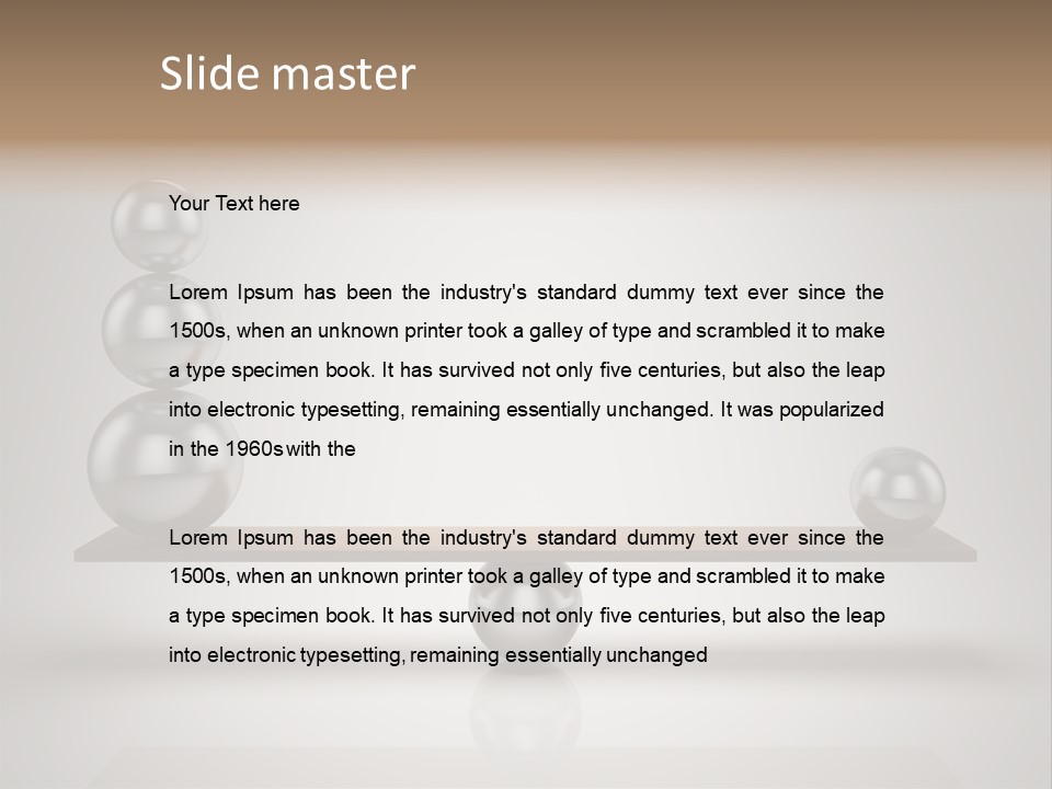 Shape Scale Creativity PowerPoint Template