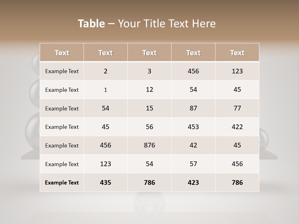 Shape Scale Creativity PowerPoint Template