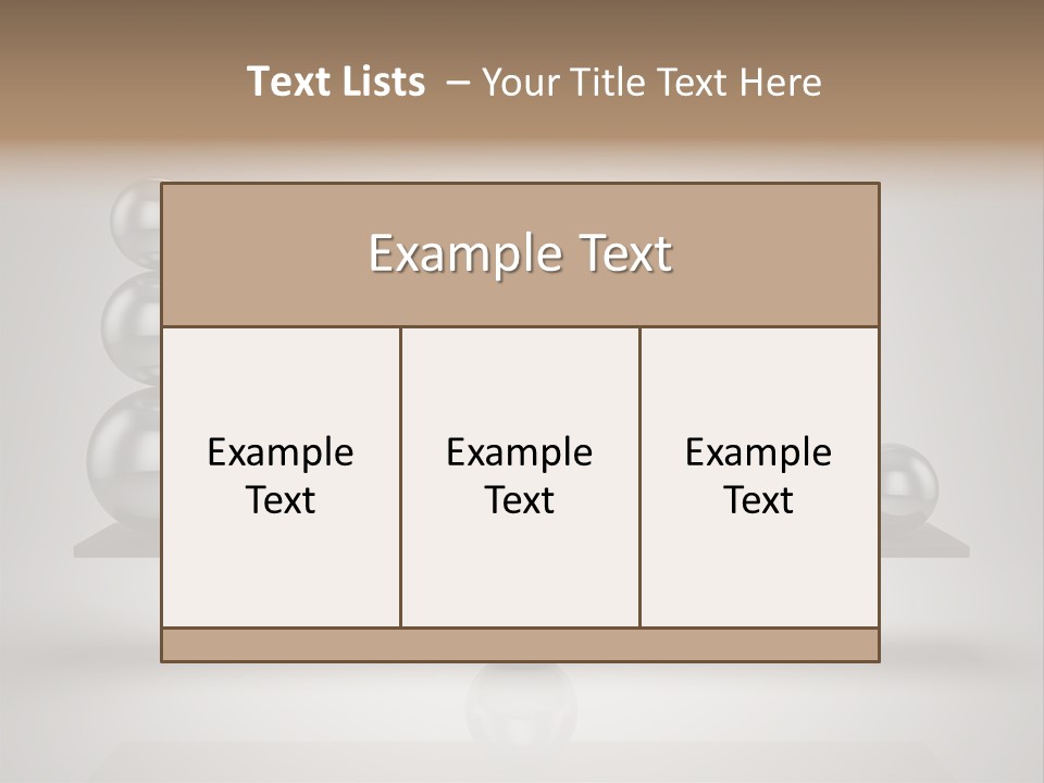 Shape Scale Creativity PowerPoint Template