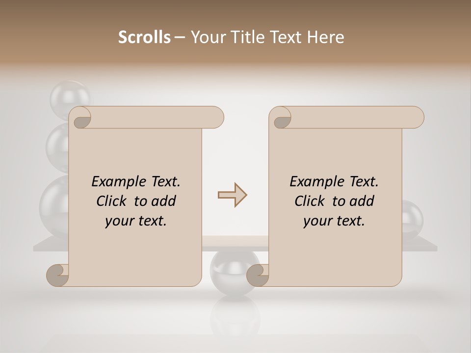 Shape Scale Creativity PowerPoint Template