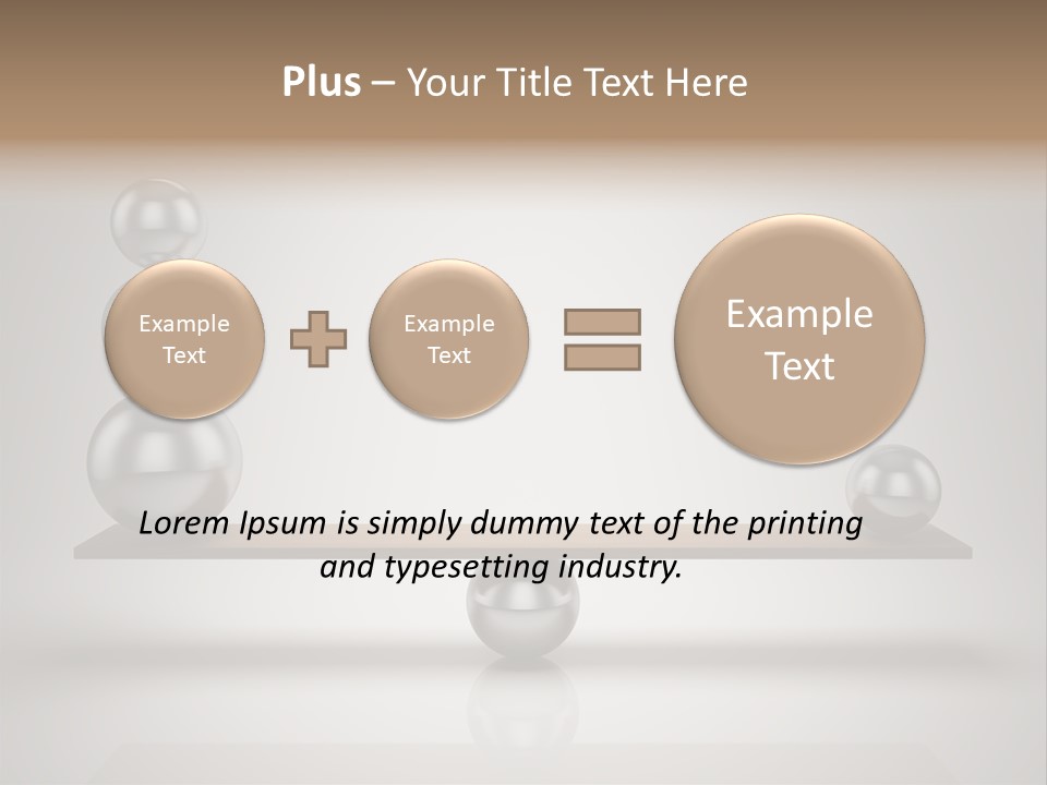Shape Scale Creativity PowerPoint Template
