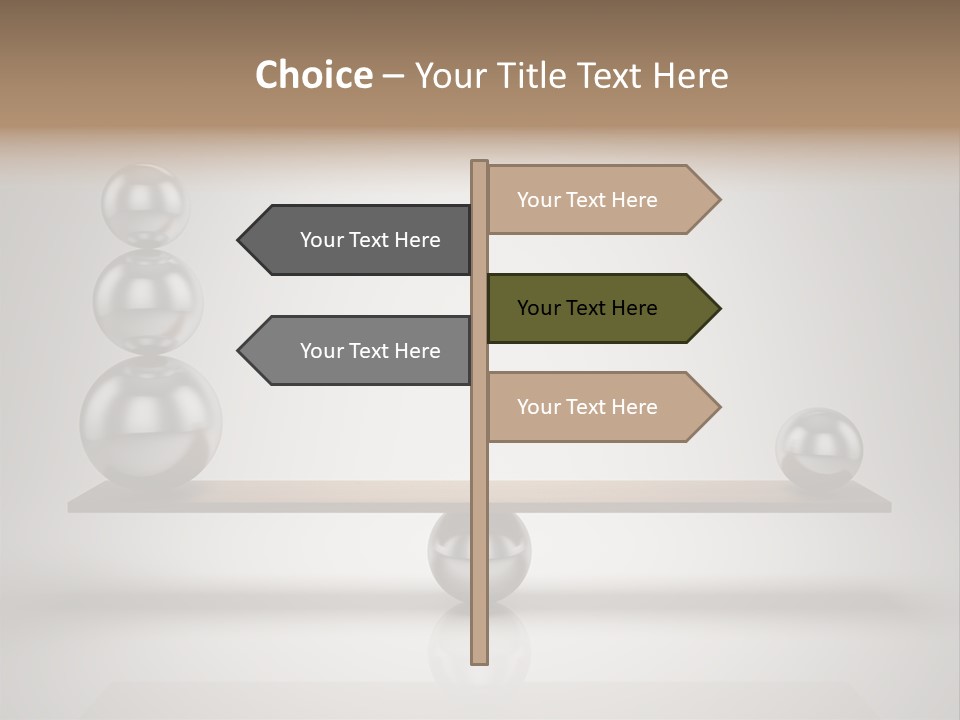 Shape Scale Creativity PowerPoint Template