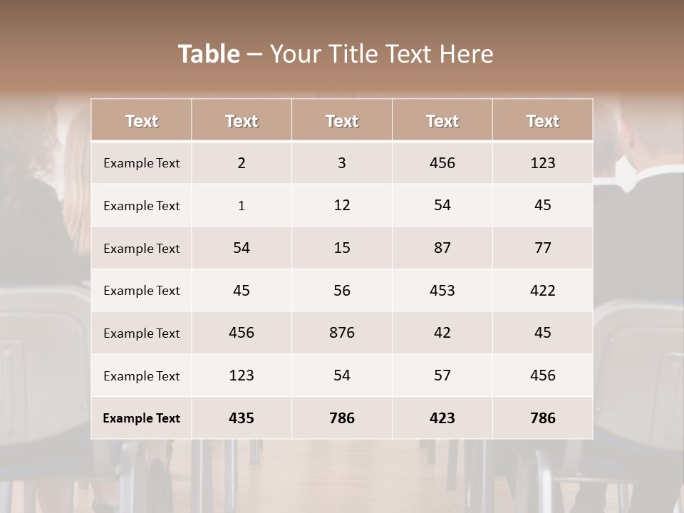 Employee Businesswoman Leader PowerPoint Template