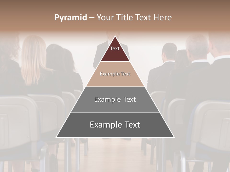 Employee Businesswoman Leader PowerPoint Template