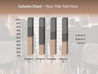 Employee Businesswoman Leader PowerPoint Template