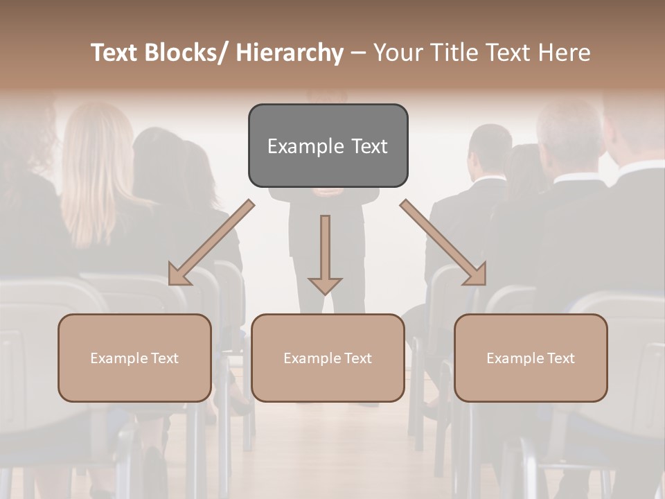 Employee Businesswoman Leader PowerPoint Template