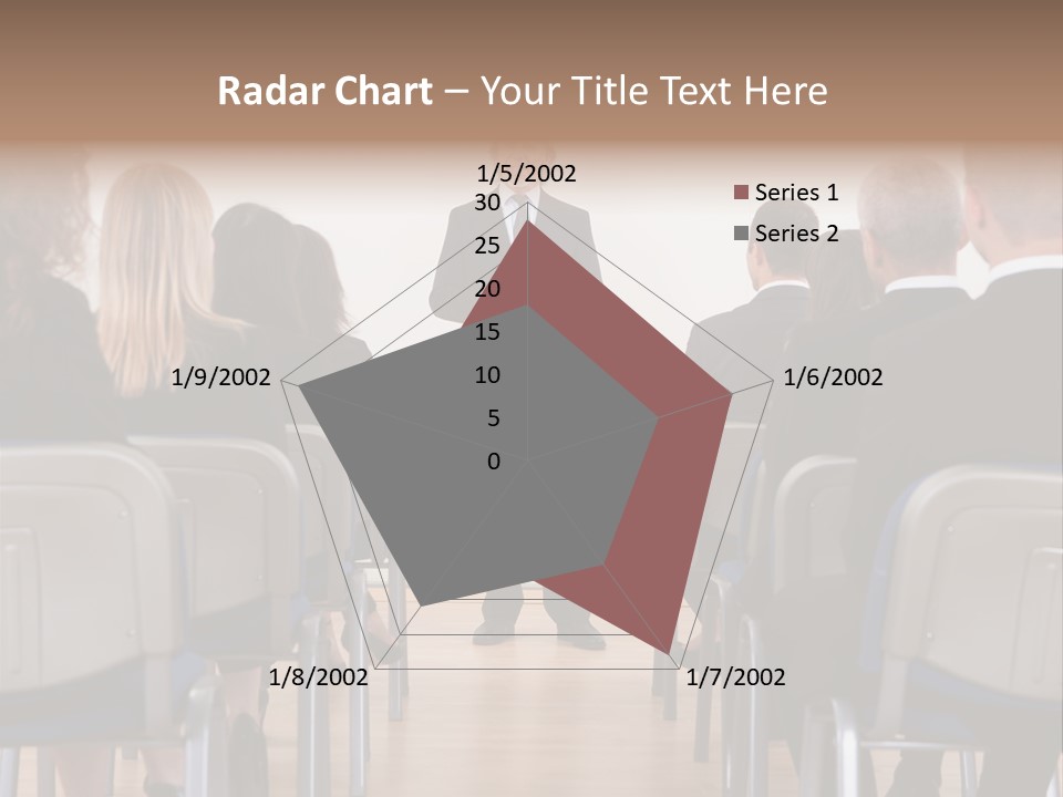 Employee Businesswoman Leader PowerPoint Template