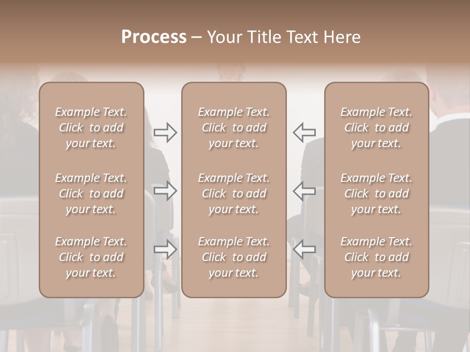 Employee Businesswoman Leader PowerPoint Template