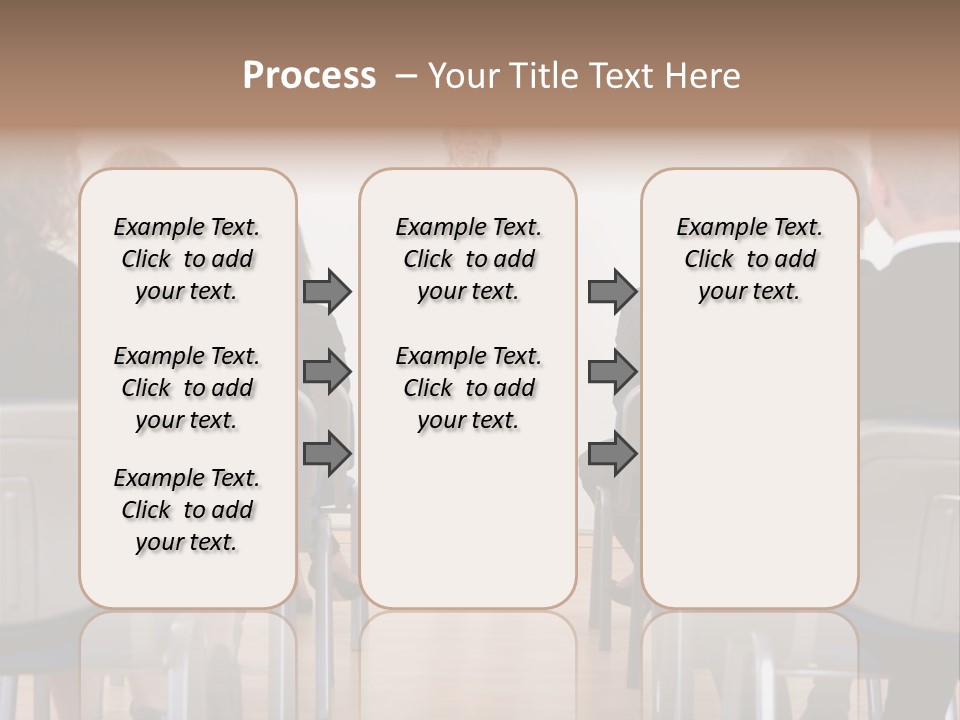 Employee Businesswoman Leader PowerPoint Template
