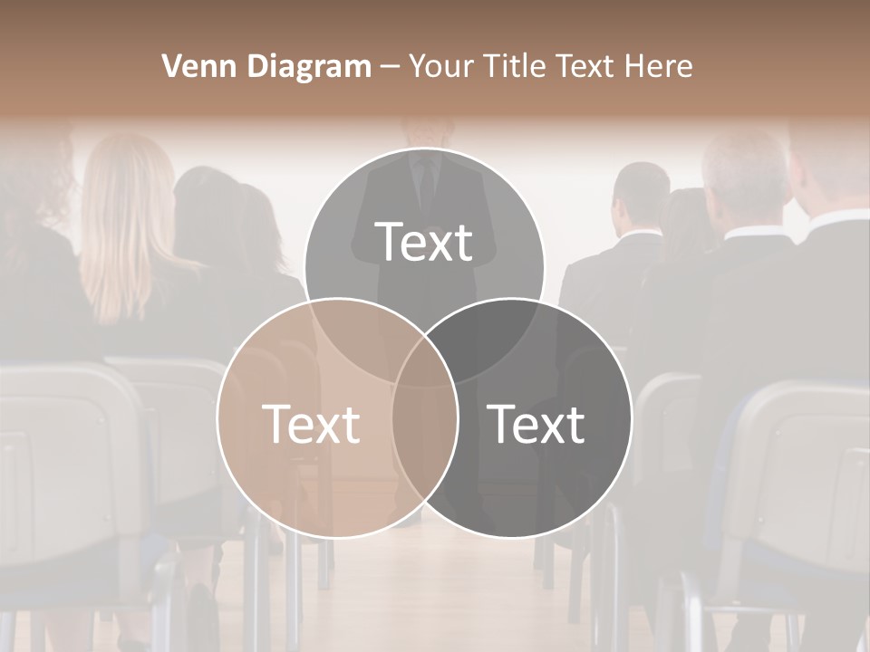 Employee Businesswoman Leader PowerPoint Template