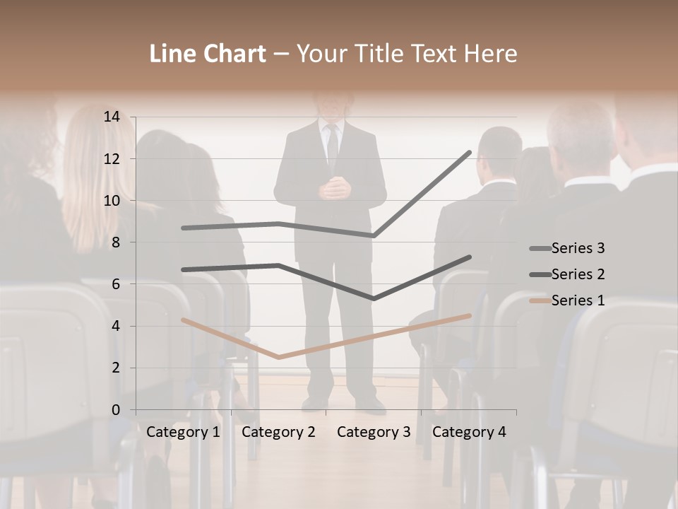 Employee Businesswoman Leader PowerPoint Template