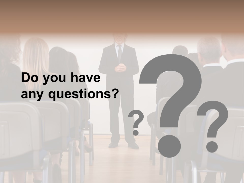 Employee Businesswoman Leader PowerPoint Template