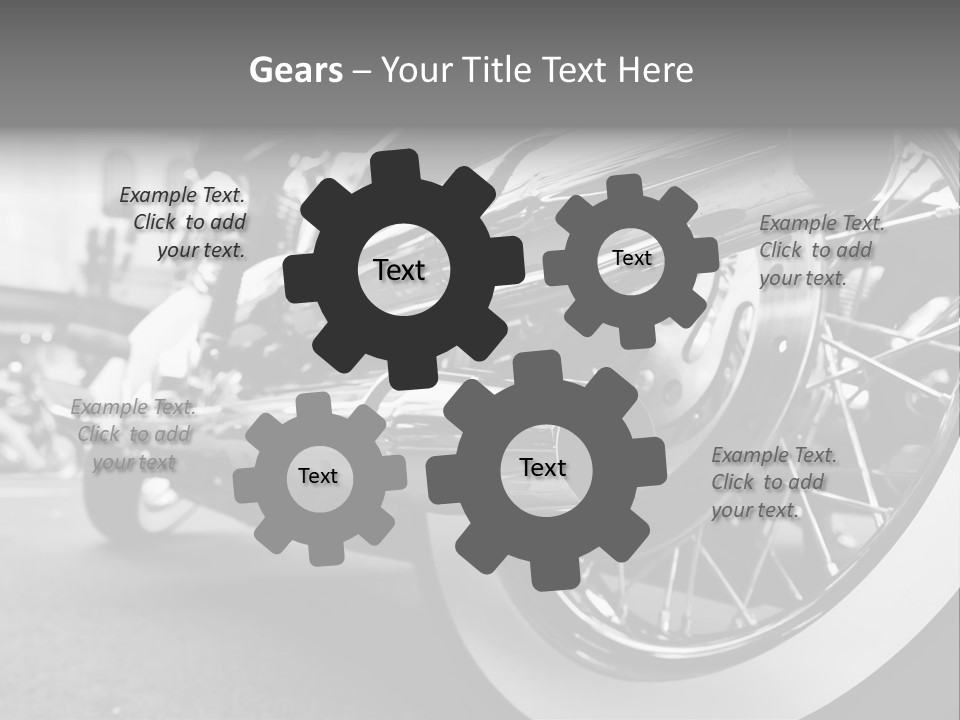 Crome Horsepower Power PowerPoint Template