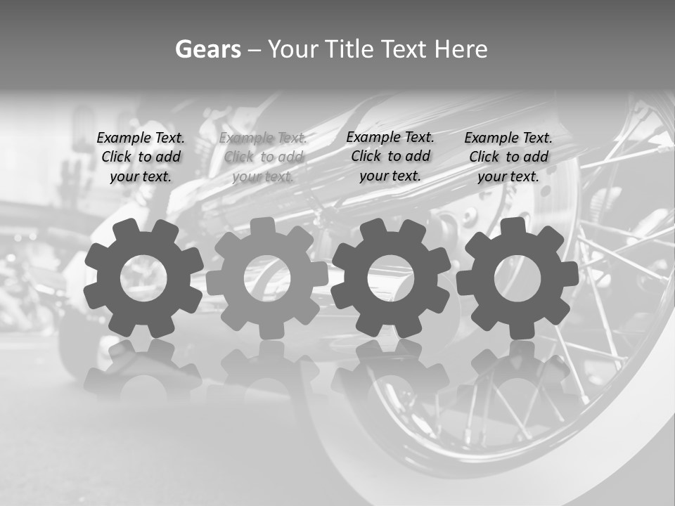 Crome Horsepower Power PowerPoint Template