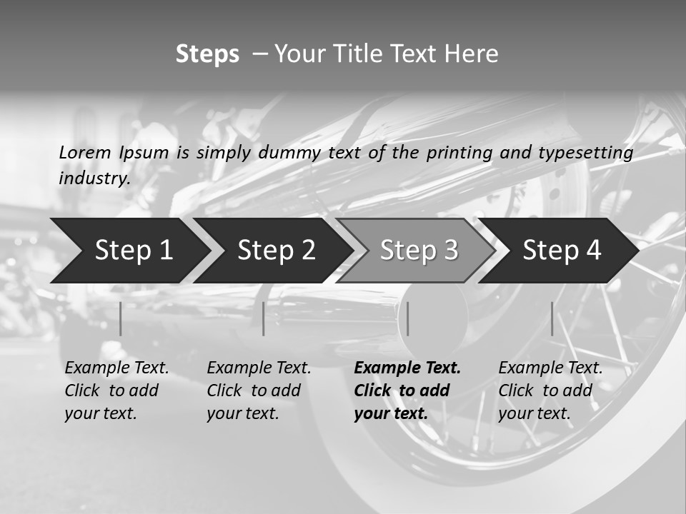 Crome Horsepower Power PowerPoint Template