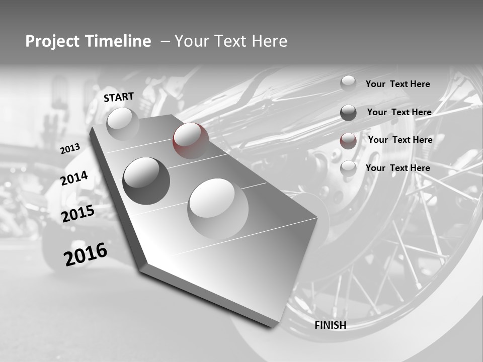Crome Horsepower Power PowerPoint Template